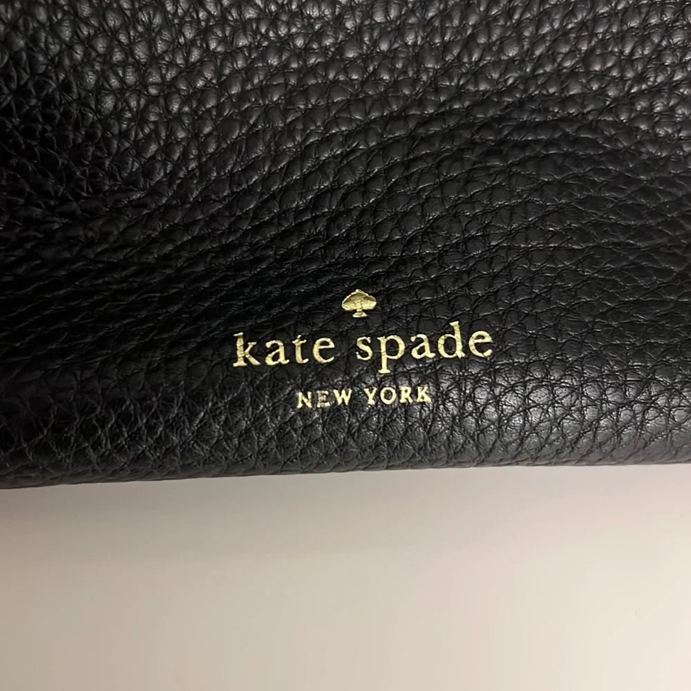 EUC Black Kate Spade Pebble Leather Crossbody
